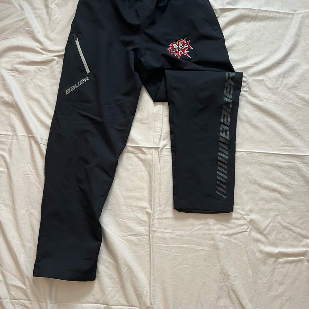 Bauer Men's Black Athletic Pants